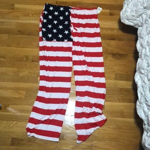 Men’s American flag pants